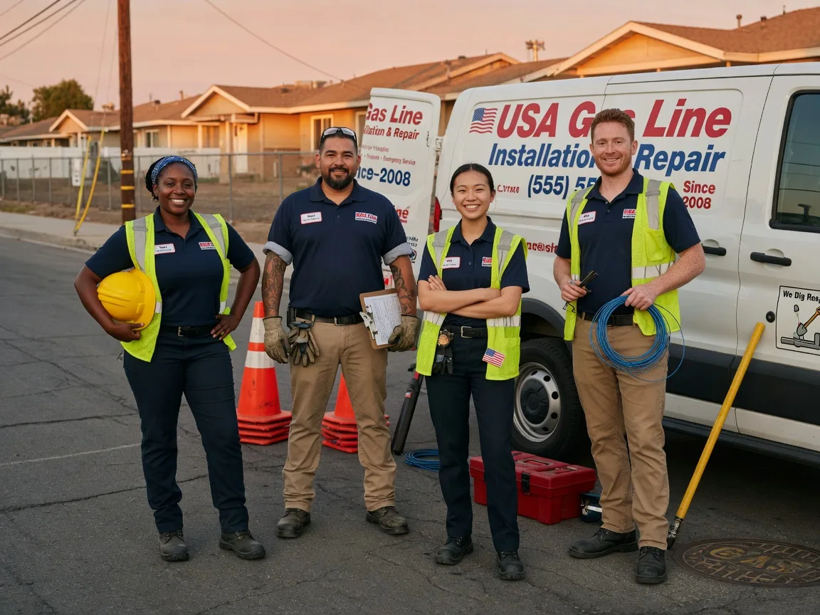 Gas Line Installation company in Casstown, OH